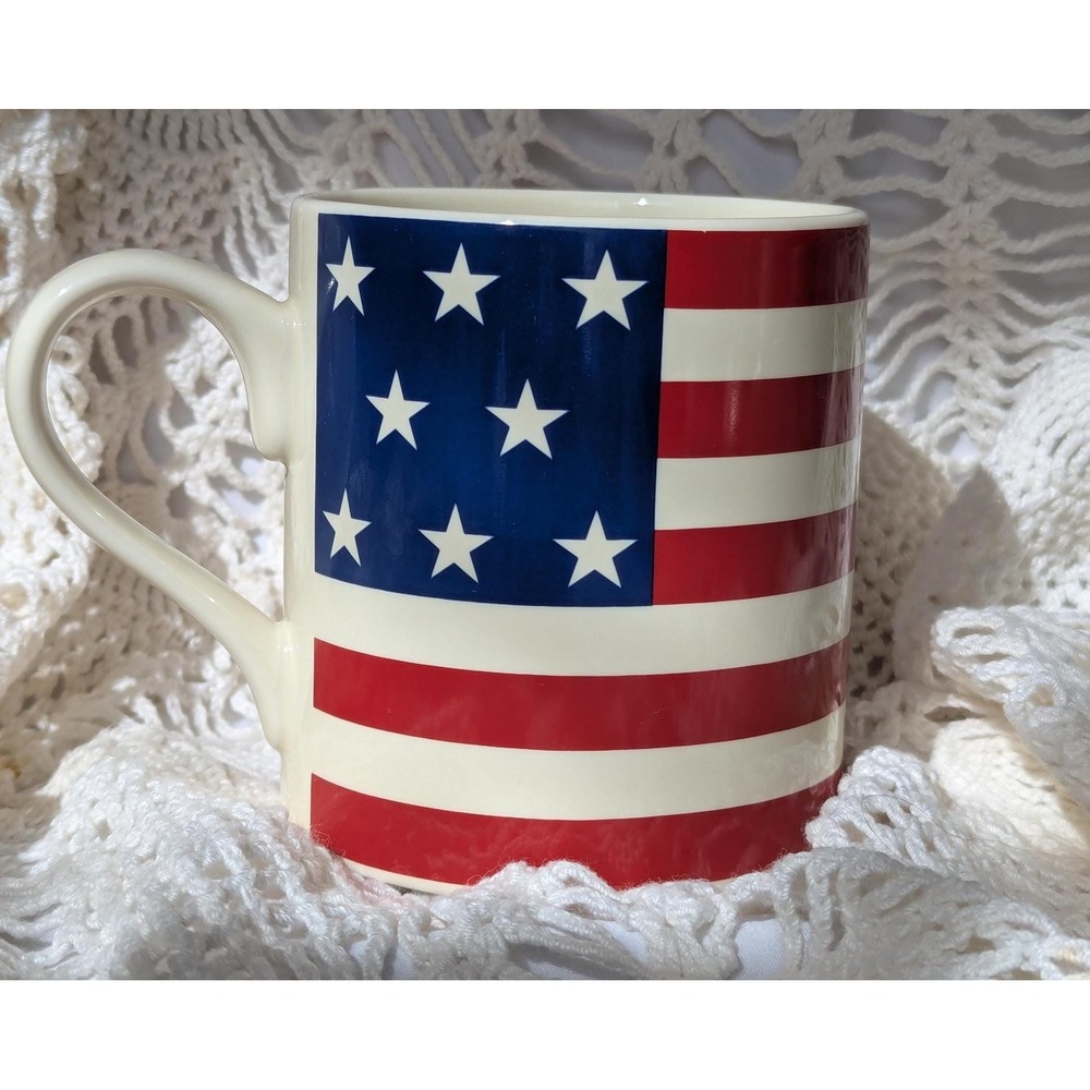 Vintage Ralph Lauren Hampton's Flag Mug 16 oz